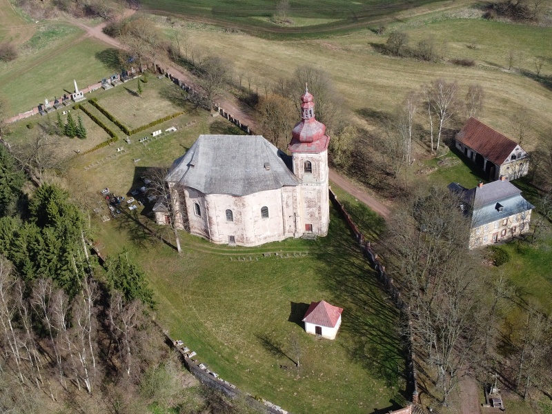 kostel Všech svatých v Heřmánkovicích