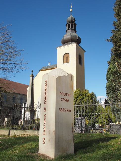 poutní kámen svatojakubské cesty