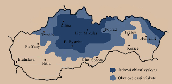 mapa výskytu medvědů