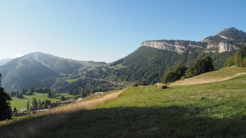 nad vesničkou San Giacomo