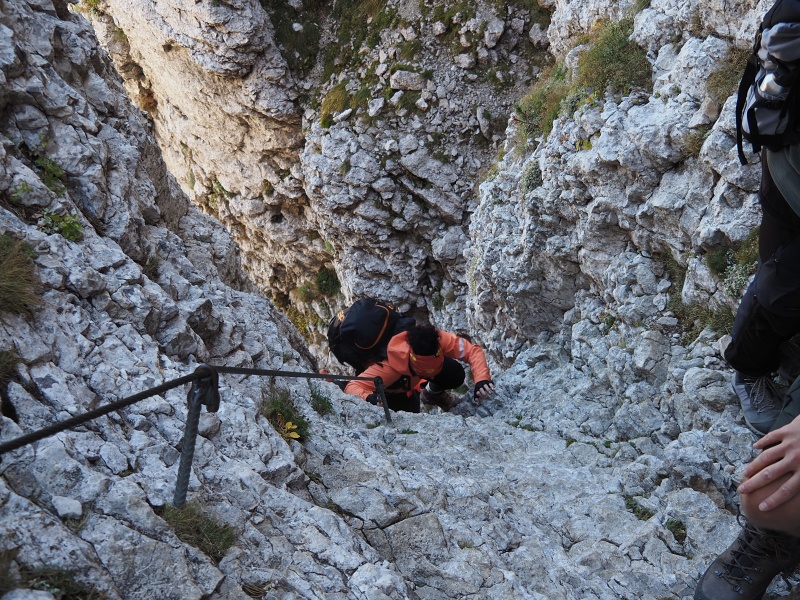 výstup na Dos d'Abramo