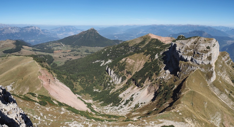 na vrcholu Monte Cornetto